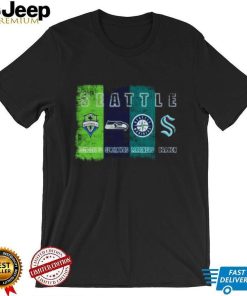 Seattle Sounders Fc Seahawks Mariners Kraken Shirt