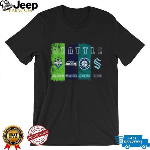 Seattle Sounders Fc Seahawks Mariners Kraken Shirt