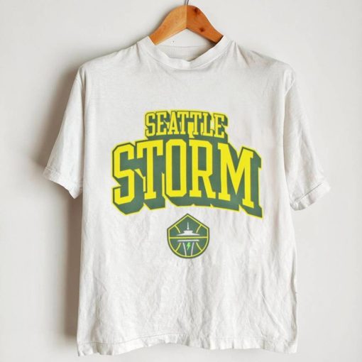 Seattle Storm Blockout White T Shirt