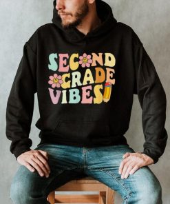 Second Grade Vibes 2nd Grade 1st Day Of School Teacher Kids Shirt