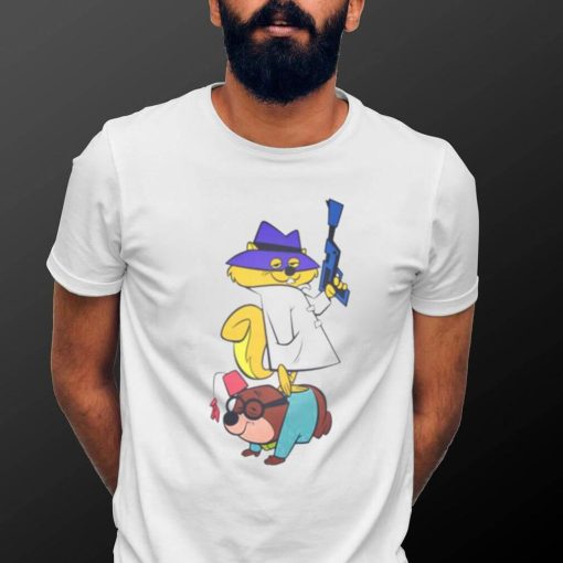 Secret Squirrel And Moroccan Mole Cartoon Retro shirt