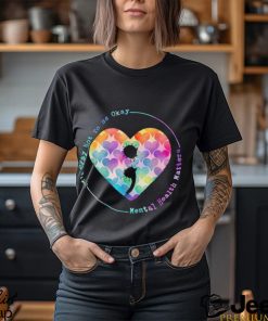 Semicolon Heart Suicide Prevention Mental Health Awareness T Shirt