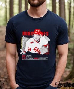 Seth Jarvis Carolina Hurricanes ice hockey player pose paper gift shirt