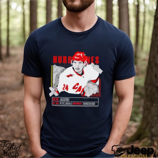 Seth Jarvis Carolina Hurricanes ice hockey player pose paper gift shirt