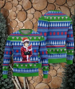 Setsuna F Seiei Anime Ugly Christmas Sweater Custom Gundam Xmas Gift