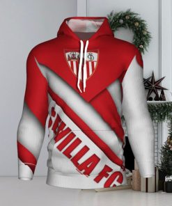 Sevilla FC White Red Pullover Hoodie Ver 4