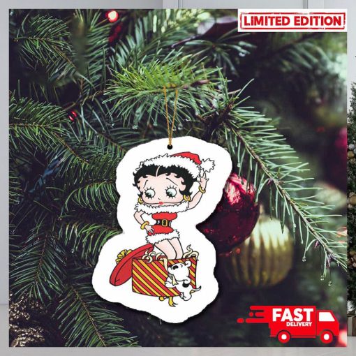 Sexy Betty Boop Christmas Gift 2023 Holiday For Tree Decorations Ornament