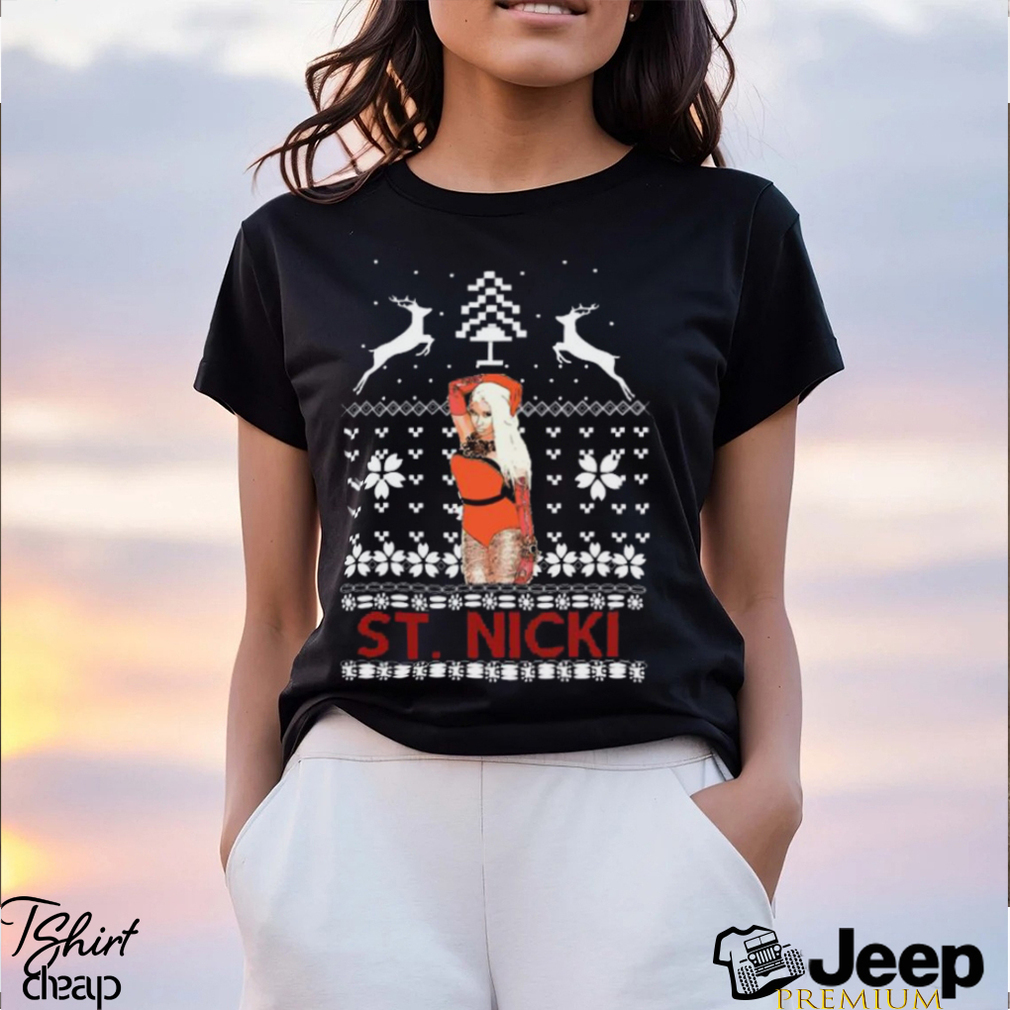 Sexy St. Nicki Minaj Bang Bang Christmas T Shirt - teejeep