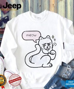 Sexy cat meow t shirt