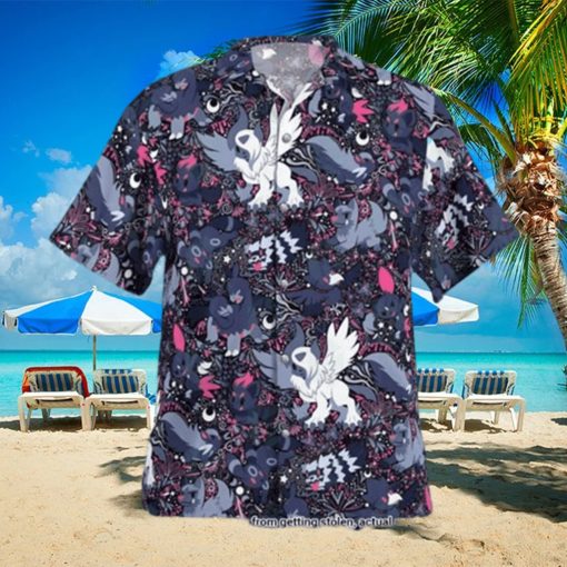 Shadow Pokemon Tropical Hawaiian Shirt For Men And Women