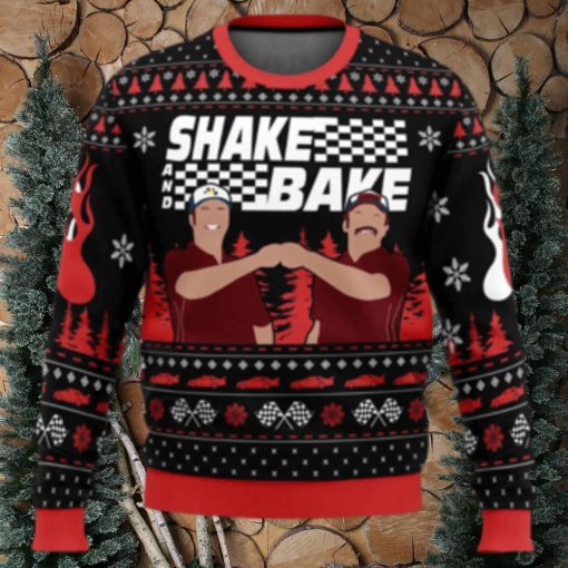 Shake And Back Talladega Nights Ugly Christmas Sweater