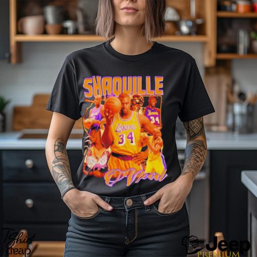 Shaquille O’neal Los Angeles Lakers 3x finals MVP shirt