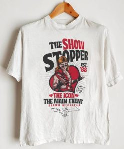 Shawn Michaels WWE Autographed The Show Stopper White Ringer T Shirt