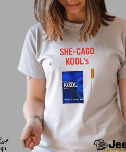 She Cago Kool’s shirt