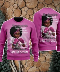 She Whispered Back I Am The Storm Christmas Unisex Ugly Sweater