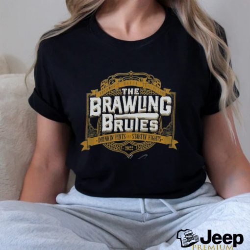 Sheamus, Butch & Ridge Holland WWE Autographed Fanatics Authentic The Brawling Brutes T Shirt