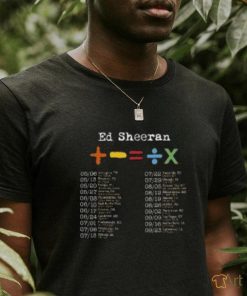 Sheeran Tour Shirt Ed Sheeran Concert Shirts