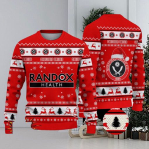 Sheffield United F.C 3D Ugly Christmas Sweater For Men And Women Sport Fans