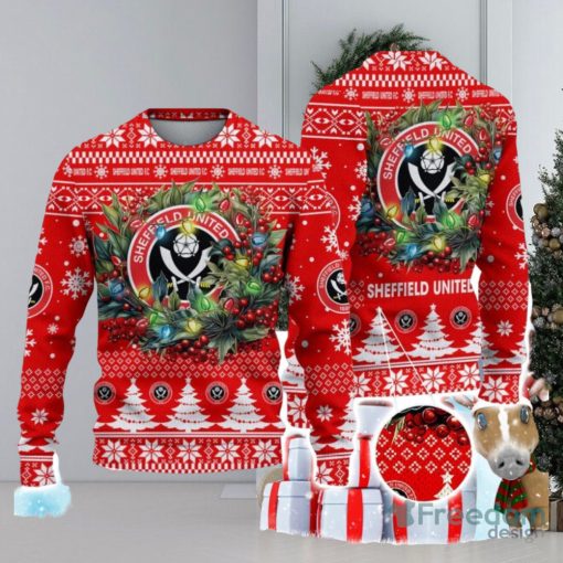 Sheffield United F.C Ugly Christmas Sweater Gift Ideas For Fans