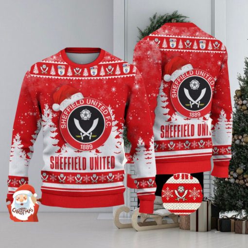 Sheffield United F.C Ugly Christmas Sweater Holiday Gift Ideas For Men And Women