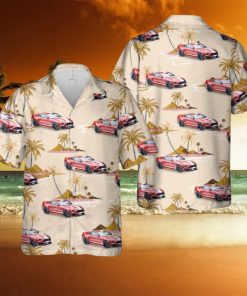 Shelby Ford Mustang Super Snake Ruby Red White Striping 2021 Hawaiian Shirt