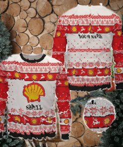 Shell Ugly Sweater Christmas Gift Ideas Custom Name