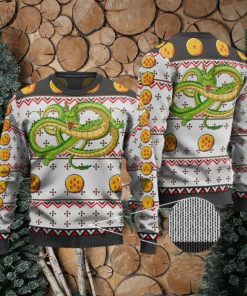 Shenron Seven Dragon Balls Ugly Christmas Sweater