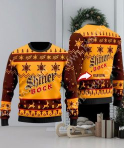 Shiner Bock Beer Personalized Christmas Sweater Jumpers