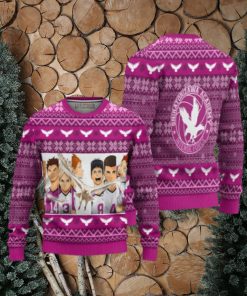 Shiratorizawa Academy Ugly Christmas Sweater Haikyuu Anime Xmas Gift