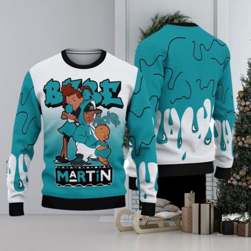 Shirt To Match Air Griffey Max 1 Aquamarine Martin Bebe’s Kids 90s Melanin Ugly Sweater