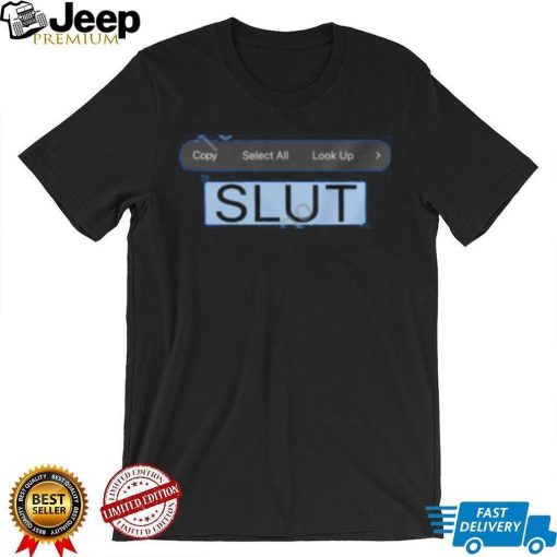 Shirts That Go Hard Copy, Paste, Slut Baby Tee Sweatshirt