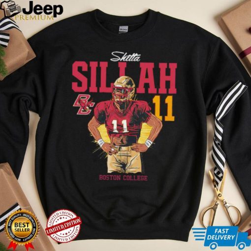 Shitta Sillah Boston College Eagles NCAA Football shirt