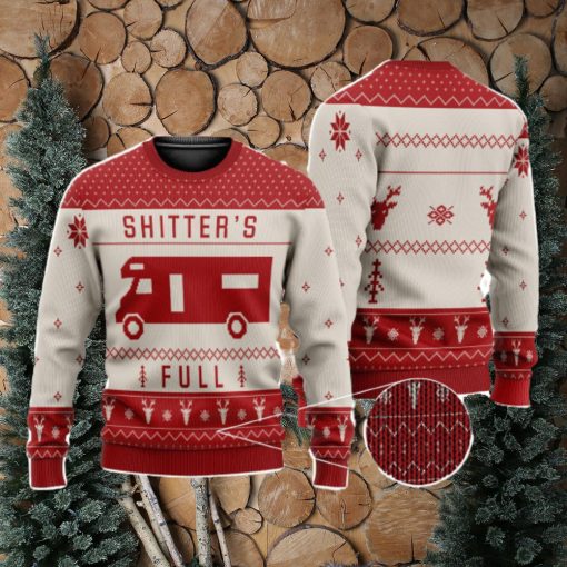 Shitters Full 3D All Over Printed Christmas Ugly Sweater Men And Women Gift