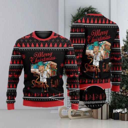 Shitters Full 3D All Over Printed Ugly Christmas Sweater Christmas Gift For Family