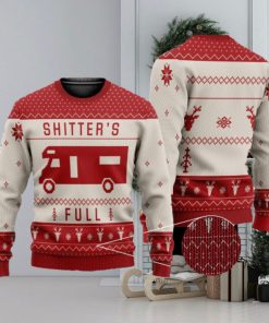 Shitters Full 3D All Over Printed Vintage Ugly Christmas Sweater Christmas Gift For Family