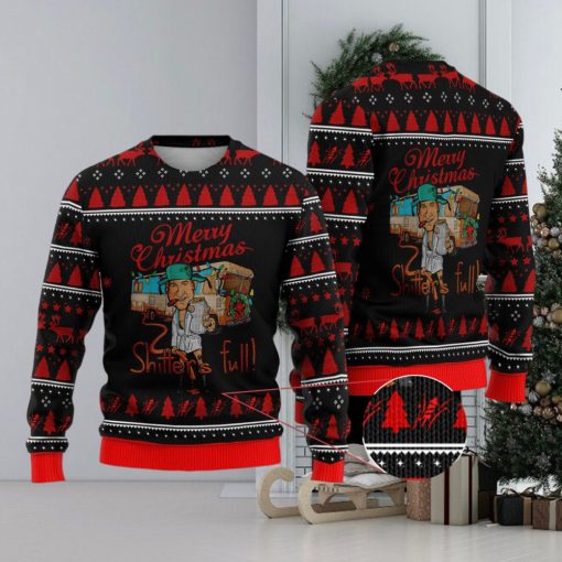 Shitters Full Custom Knitted Shitters Full Xmas Gift Ugly Christmas Sweater For Men And Women