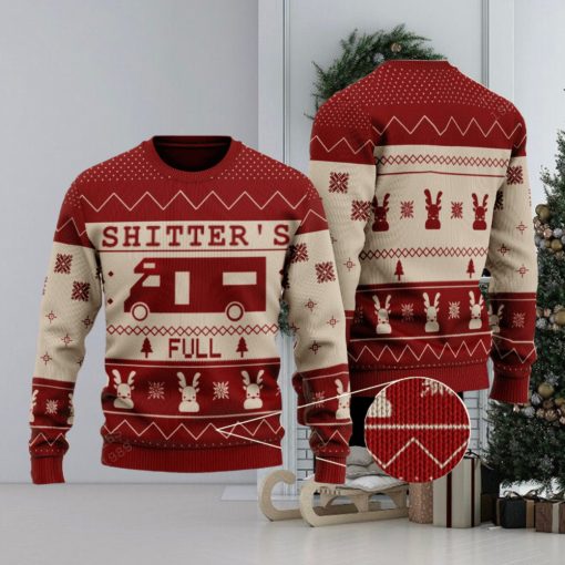 Shitter’s Full Knitted Christmas Sweater For Men And Women