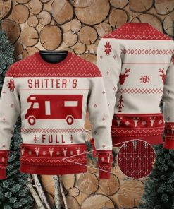 Shitters Full Ugly Christmas Sweater Merry Christmas