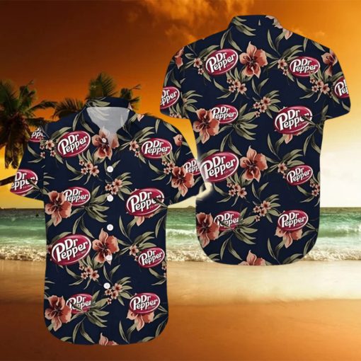 Dr Pepper Hawaiian Shirt Man