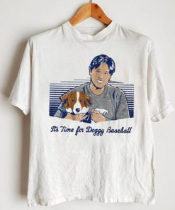 ShoheI Ohtani it’s time for doggy baseball shirt