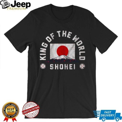 Shohei Ohtani King Of The World Baseball Shirt