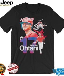 Shohei Ohtani Los Angeles Angels does it all signature shirt