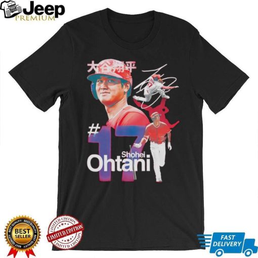 Shohei Ohtani Los Angeles Angels does it all signature shirt