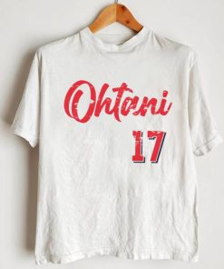 Shohei Ohtani Los Angeles Angels script signature shirt