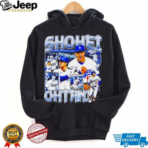 Shohei Ohtani Los Angeles Dodgers baseball graphic T shirt