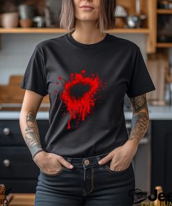 Shooting Blood Stain Halloween shirt