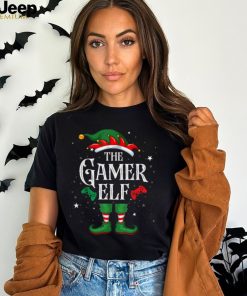 Shop Christmas Gamer Elf Matching Family Group The Gamer Elf T Shirts