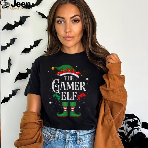 Shop Christmas Gamer Elf Matching Family Group The Gamer Elf T Shirts