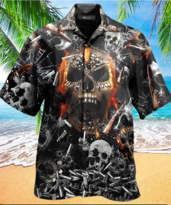 Shop Hawaiian Aloha Shirts Love Is Blind Poker Skull