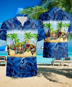 Shrek Hawaiian Shirt And Shorts Summer Gift For Fans hawaiian shirt